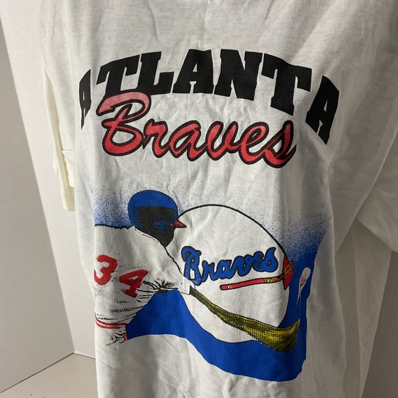 Vintage Atlanta Braves Graphic T-Shirt Size XL - Picture 7 of 8